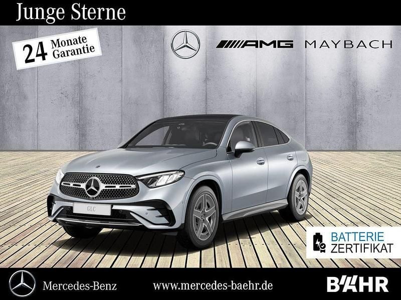 Silber Gebraucht 2024 Mercedes GLC400d AMG Coupé | 69.950 € (Fairer Preis) - Bild 1/4