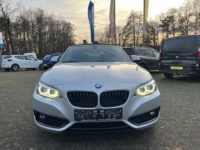 Gebraucht BMW 218 Sport Line 150 PS (110 kW) 2019 Silber Cabrio