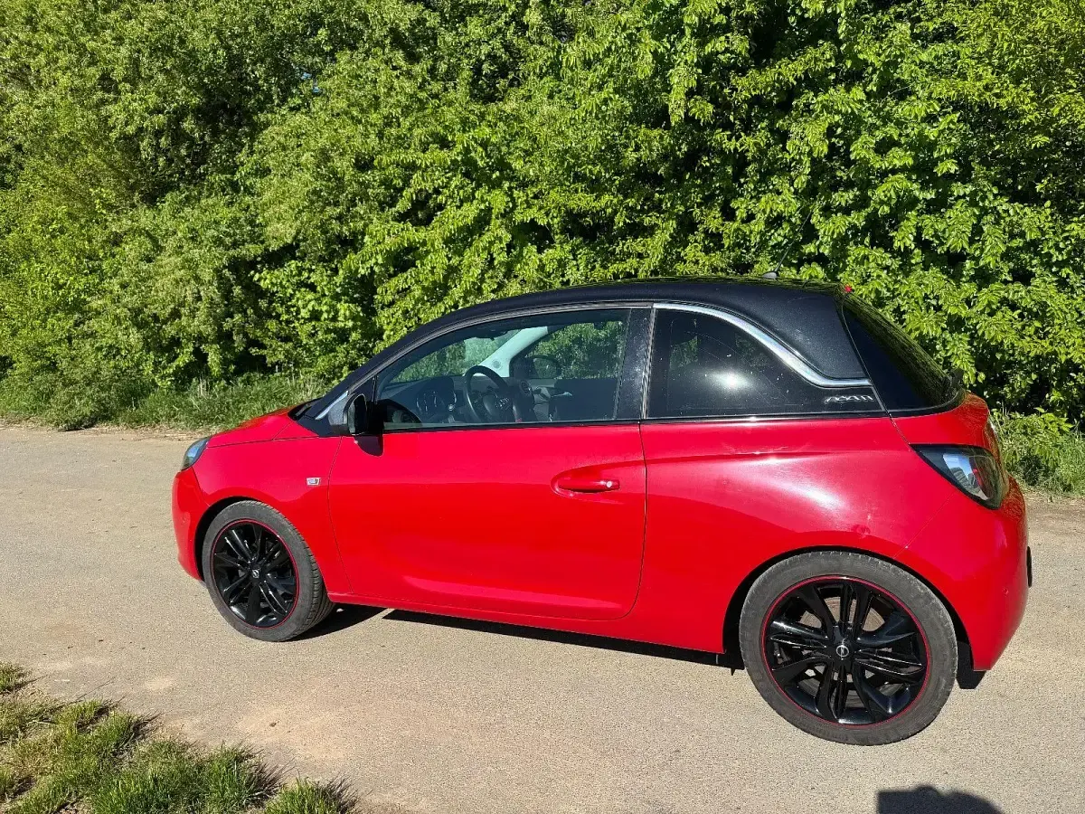 Gebraucht Opel Adam Slam 101 PS (74 kW) 2012 Rot Kleinwagen