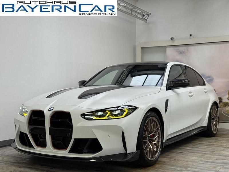 Frozen solid white Gebraucht 2024 BMW M3 Shadowline Limousine | 118.889 € (Etwas zu teuer) - Bild 1/4