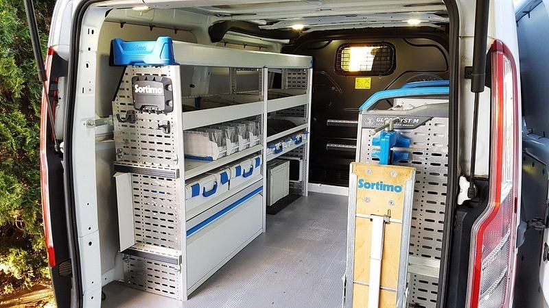 Gebraucht Ford Transit 101 PS (74 kW) 2016 Weiß Van / Kleinbus