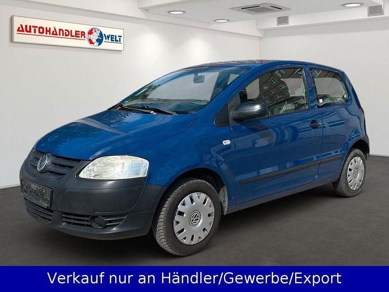 Blau Gebraucht 2008 VW Fox Kleinwagen | 899 € (Superpreis) - Bild 1/3