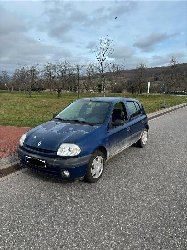 Gebraucht Renault Clio II 60 PS (44 kW) 2000 Blau Kleinwagen
