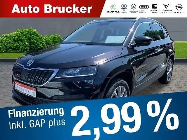 Schwarz Gebraucht 2021 Skoda Karoq Clever SUV | 22.640 € (Fairer Preis) - Bild 1/4