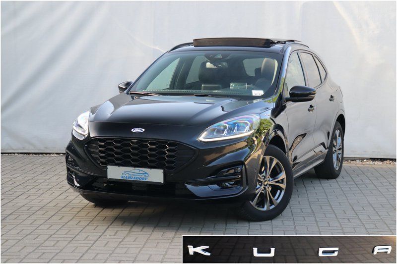 Obsidianschwarz Gebraucht 2022 Ford Kuga ST-Line X SUV | 31.460 € (Fairer Preis) - Bild 1/3