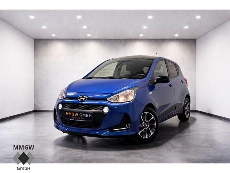 Gebraucht Hyundai i10 Passion 87 PS (63 kW) 2018 Blau Kleinwagen