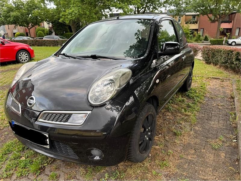Schwarz Gebraucht 2010 Nissan Micra Kleinwagen | 2.000 € - Bild 1/4