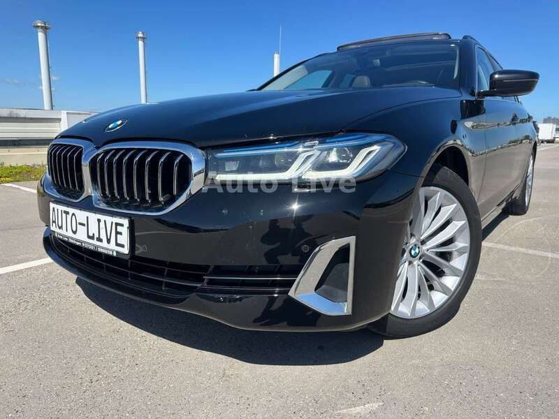 Schwarz Gebraucht 2021 BMW 520 Performance Kombi | 25.990 € (Guter Preis) - Bild 1/4