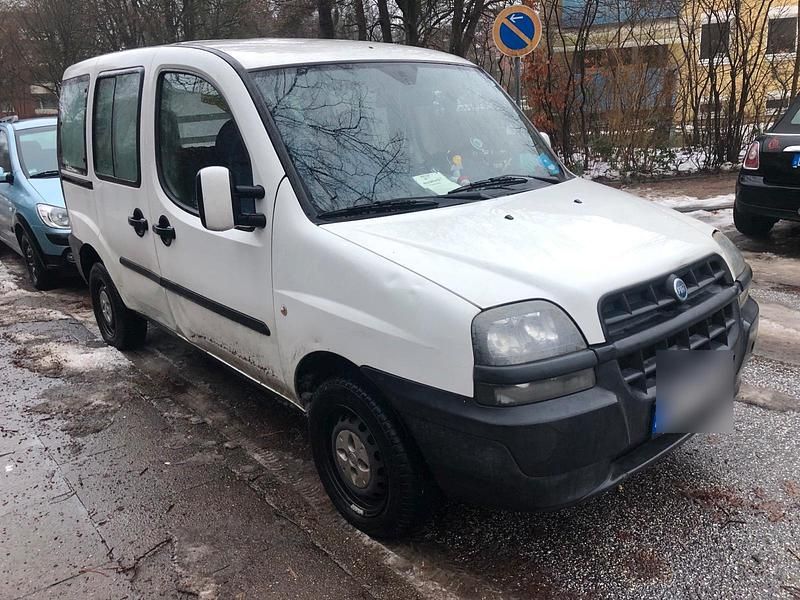 Weiß Gebraucht 2005 Fiat Doblò Van / Kleinbus | 600 € (Superpreis) - Bild 1/4