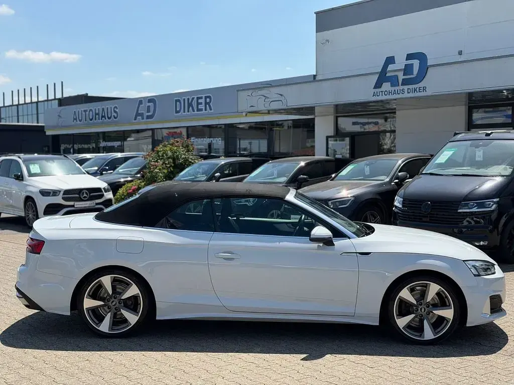 Gebraucht Audi A5 Cabriolet S-Line 163 PS (119 kW) 2022 Weiß Cabrio
