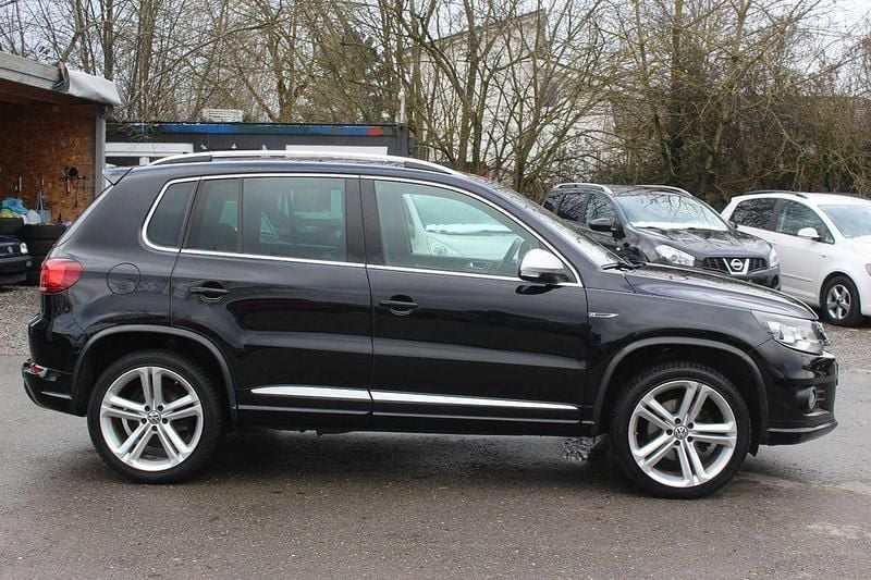 Gebraucht VW Tiguan R-line 184 PS (135 kW) 2016 Schwarz SUV