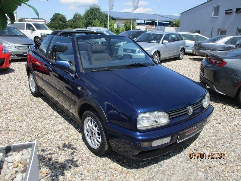 Gebraucht VW Golf Cabriolet 90 PS (66 kW) 1994 Blau Cabrio