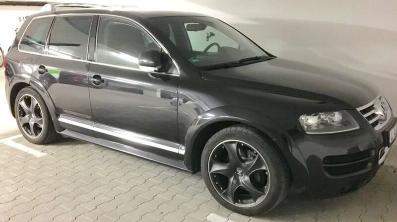 Schwarz Gebraucht 2006 VW Touareg Executive SUV | 13.999 € (Fairer Preis) - Bild 1/4