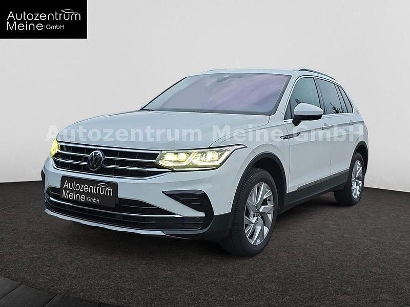 Pure white Gebraucht 2022 VW Tiguan Elegance SUV | 22.500 € (Guter Preis) - Bild 1/4