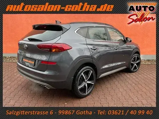 Gebraucht Hyundai Tucson Premium 185 PS (136 kW) 2019 Grau SUV