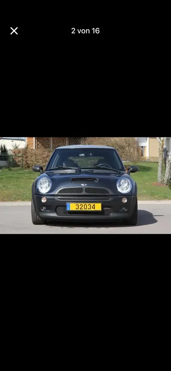 Gebraucht Mini John Cooper Works 210 PS (154 kW) 2006 Schwarz Kleinwagen