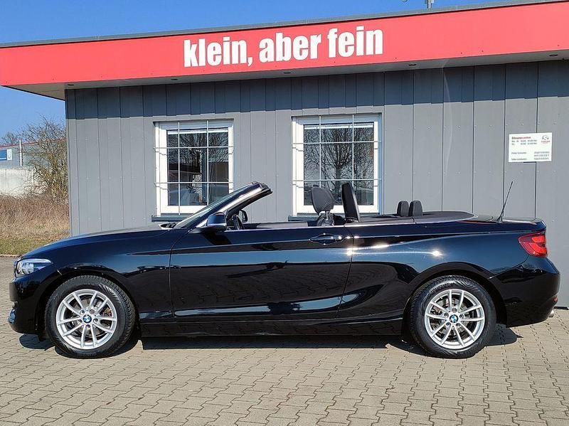 Gebraucht BMW 218 Advantage 136 PS (100 kW) 2019 Schwarz Cabrio