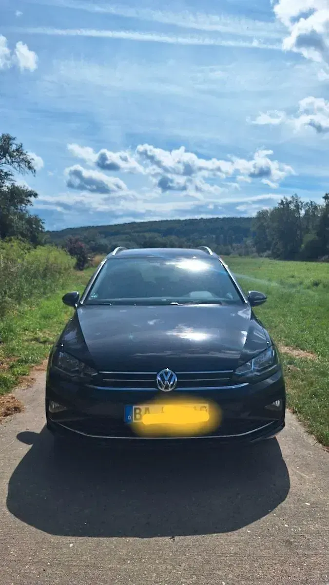 Gebraucht VW Golf Sportsvan 131 PS (96 kW) 2019 Schwarz Van / Kleinbus