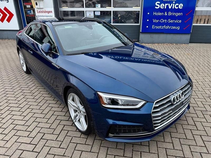 Gebraucht Audi A5 S-Line 252 PS (185 kW) 2018 Blau Coupé