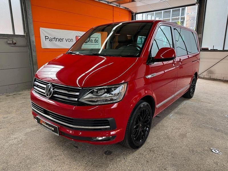 Rot Gebraucht 2017 VW T6 Highline Van | 32.999 € (Guter Preis) - Bild 1/4