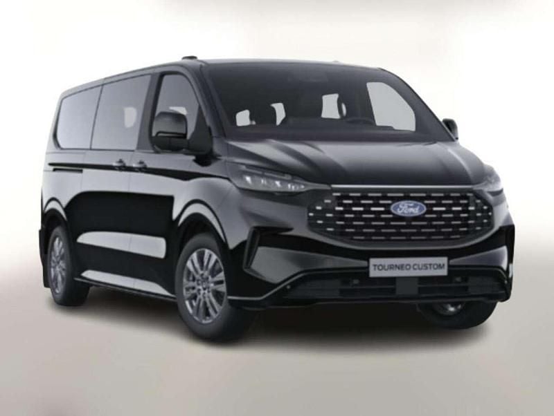 Agate black metallic Neu 2025 Ford Tourneo Custom Sport Van / Kleinbus | 53.830 € (Guter Preis) - Bild 1/4