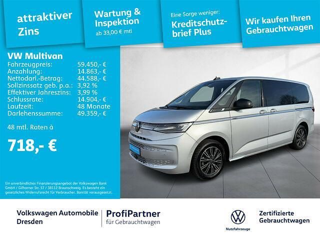 Gebraucht VW Multivan Style 150 PS (110 kW) 2024 Silber Van