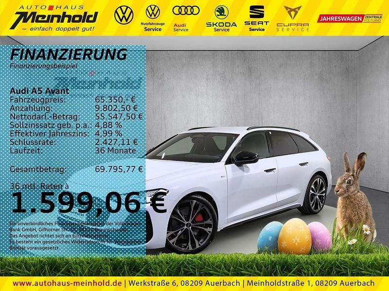 Gebraucht Audi A5 S-Line 204 PS (150 kW) 2025 Gletscherweiß metallic Kombi