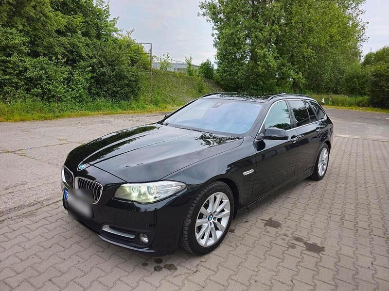 Schwarz Gebraucht 2015 BMW 525 Luxury Line Kombi | 13.700 € (Guter Preis) - Bild 1/4