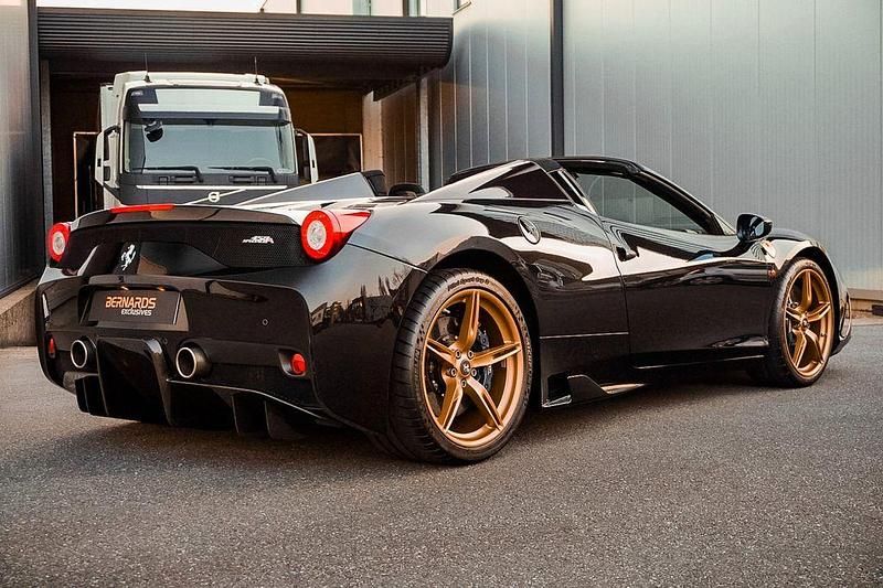Gebraucht Ferrari 458 605 PS (444 kW) 2015 Schwarz Cabrio