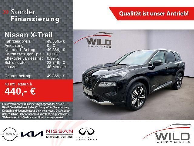 Schwarz Gebraucht 2024 Nissan X-Trail Tekna SUV | 46.990 € - Bild 1/4