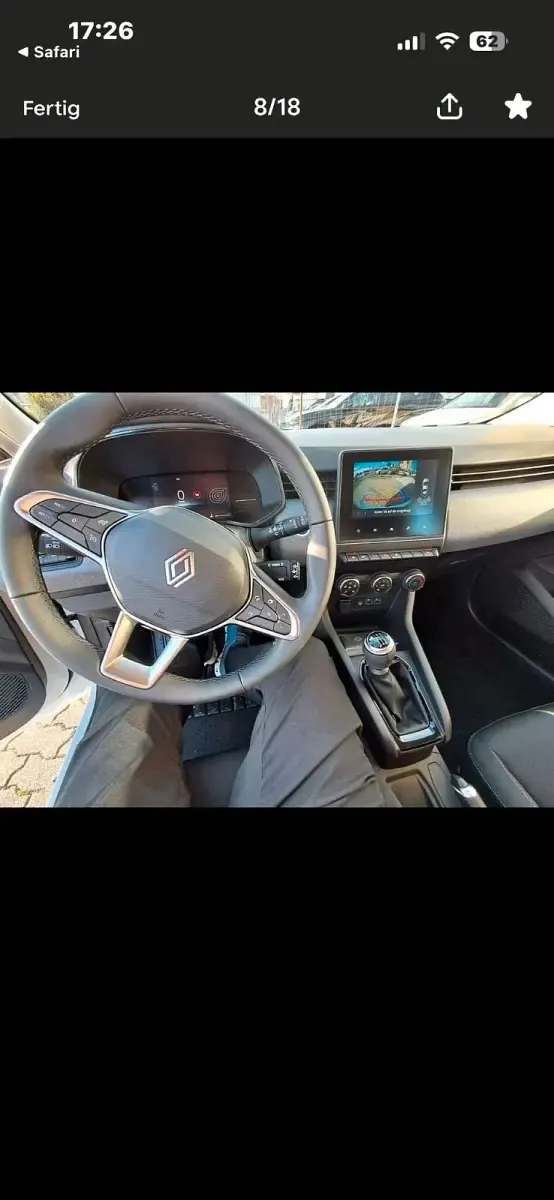 Käytetty Renault Clio V Evolution 67 HP (49 kW) 2025 Valkoinen Viistoperä