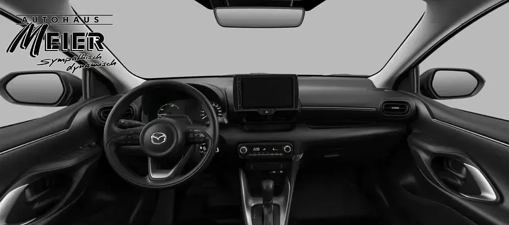 Neu Mazda 2 Prime-Line 92 PS (67 kW) 2025 Schwarz Kleinwagen