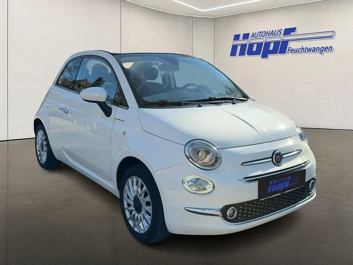 Gebraucht Fiat 500C Lounge 69 PS (50 kW) 2016 Weiß Cabrio