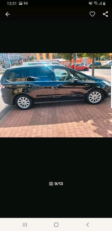 Gebraucht Ford Galaxy 180 PS (132 kW) 2017 Schwarz Van / Kleinbus