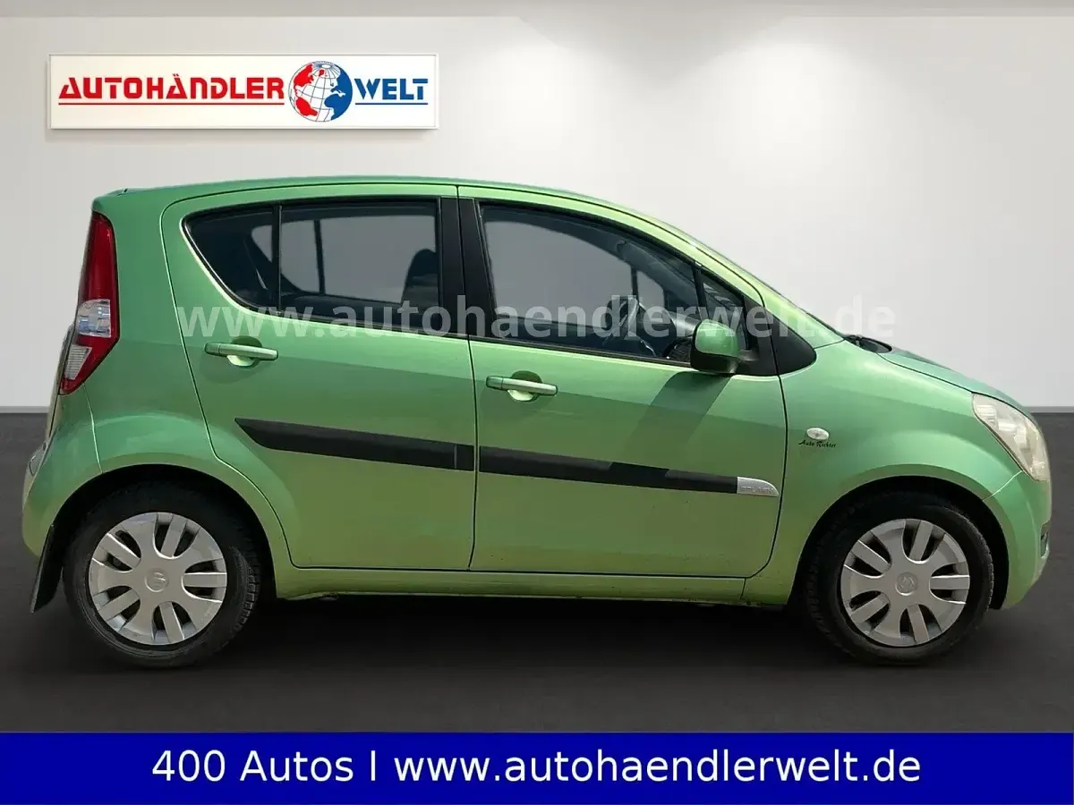 Gebraucht Suzuki Splash Comfort 86 PS (63 kW) 2009 Grün Kleinwagen