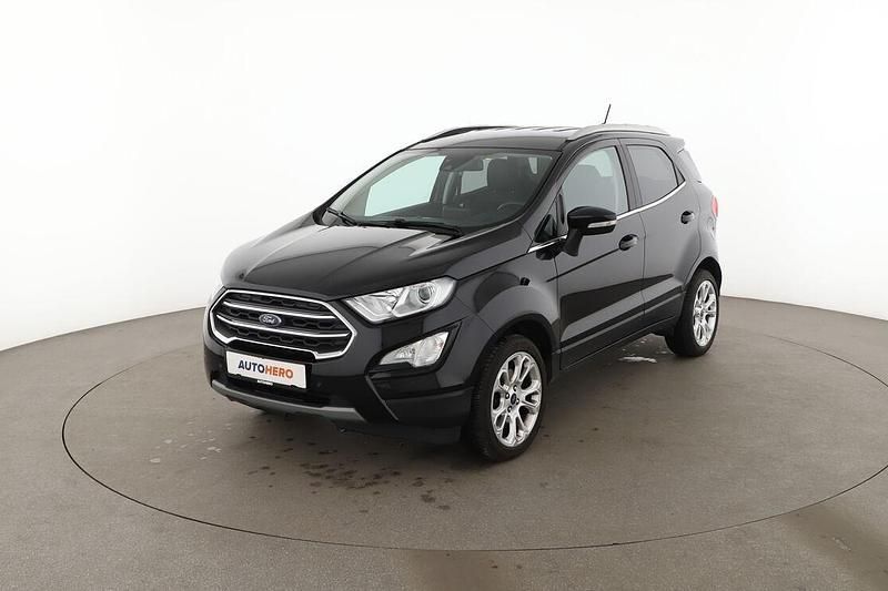 Schwarz Gebraucht 2020 Ford Ecosport Titanium SUV | 12.640 € (Superpreis) - Bild 1/3