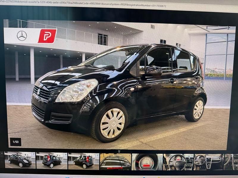 Schwarz Gebraucht 2011 Suzuki Splash Club Kleinwagen | 3.490 € (Fairer Preis) - Bild 1/4