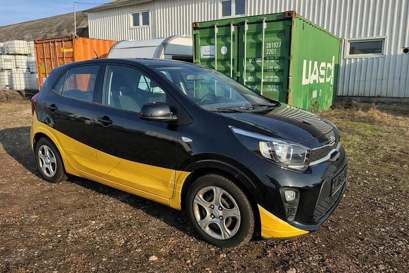 Gebraucht Kia Picanto Edition 7 67 PS (49 kW) 2017 Schwarz Kleinwagen