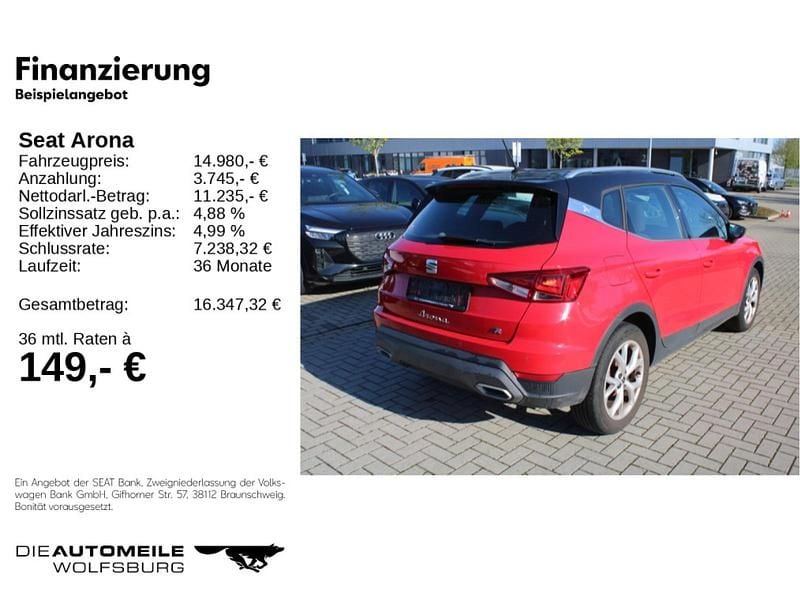 Gebraucht Seat Arona FR 110 PS (80 kW) 2022 SUV