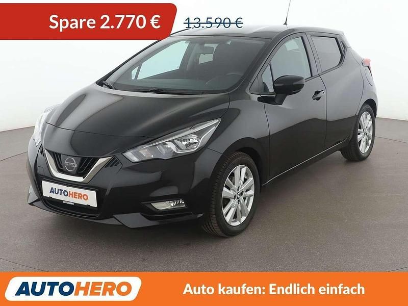 Schwarz Gebraucht 2020 Nissan Micra N-Way Kleinwagen | 10.820 € (Superpreis) - Bild 1/3