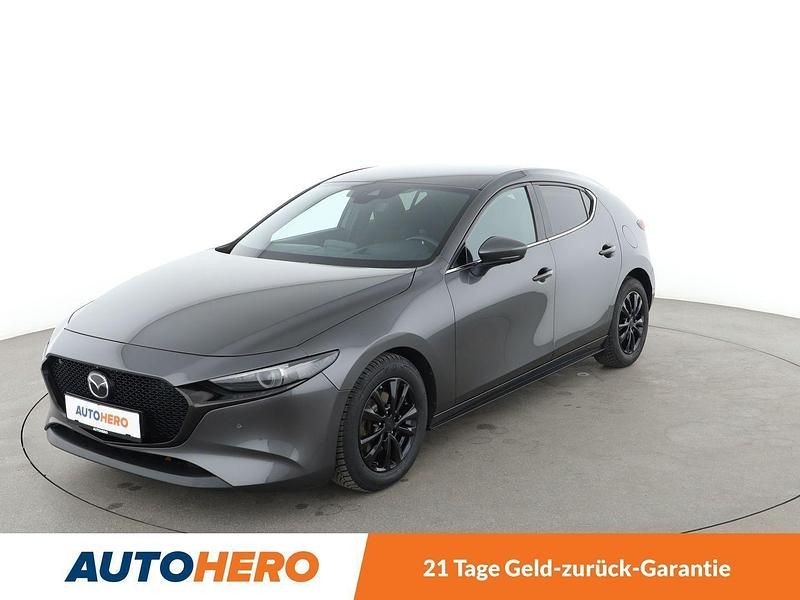 Grau Gebraucht 2019 Mazda 3 Selection Limousine | 19.490 € (Etwas zu teuer) - Bild 1/3