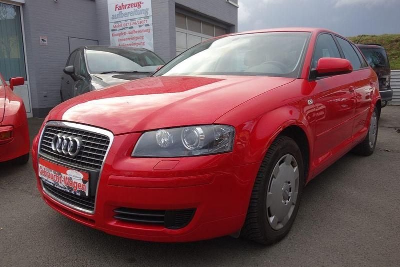 Gebraucht Audi A3 Attraction 170 PS (125 kW) 2007 Rot Kleinwagen