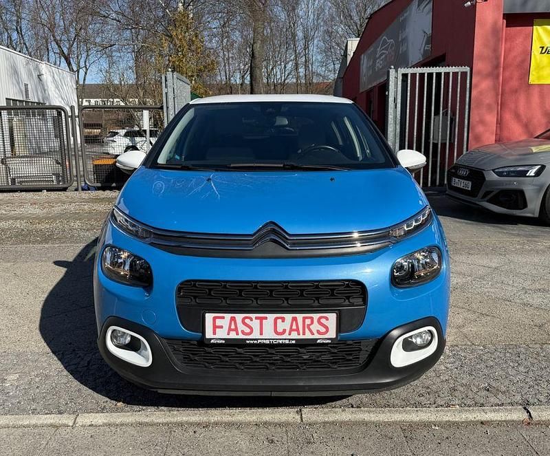 Gebraucht Citroën C3 Shine 110 PS (80 kW) 2018 Blau Kleinwagen