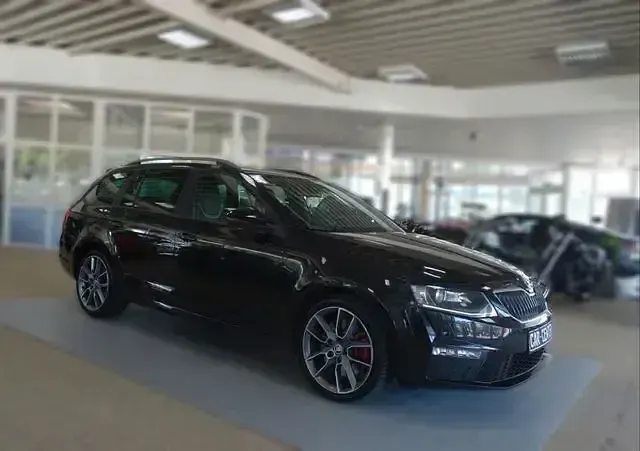 Gebraucht Skoda Octavia vRS 184 PS (135 kW) 2014 Schwarz Kombi