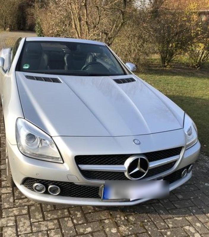 Andere farben Gebraucht 2014 Mercedes SLK200 Cabrio | 17.950 € - Bild 1/4