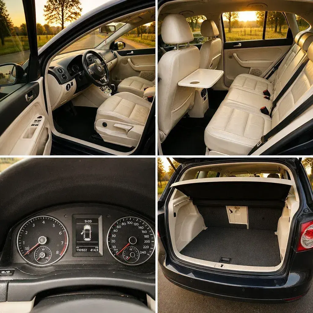 Gebraucht VW Golf Plus Comfortline 122 PS (89 kW) 2014 Blau Van / Kleinbus