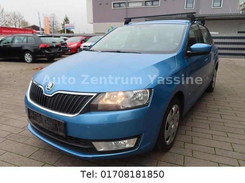 Blau Gebraucht 2015 Skoda Rapid Ambition Kombi | 2.999 € (Fairer Preis) - Bild 1/4