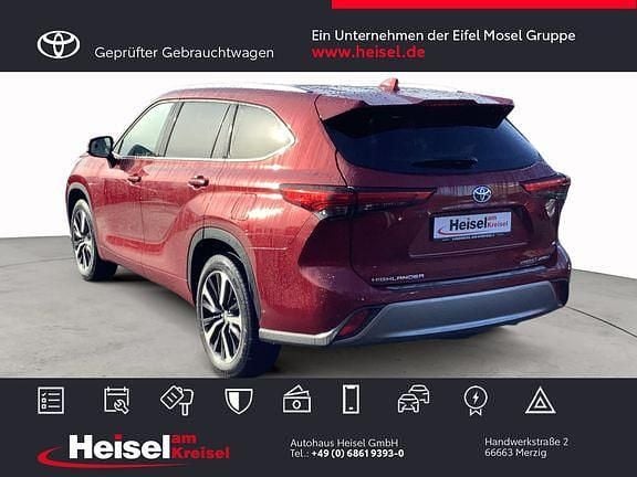 Gebraucht Toyota Highlander Luxury 248 PS (182 kW) 2021 Tokiorot perleffekt SUV