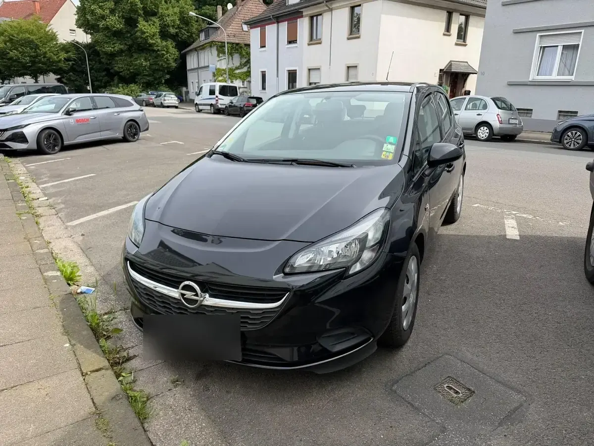 Gebraucht Opel Corsa 95 PS (69 kW) 2015 Schwarz Kleinwagen