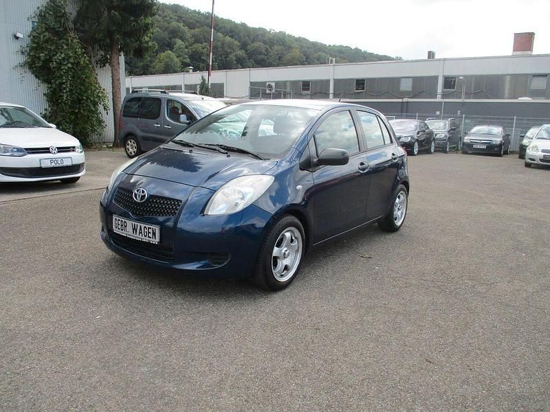 Gebraucht Toyota Yaris 87 PS (63 kW) 2007 Blau Limousine